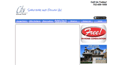 Desktop Screenshot of garagedoorslv.com